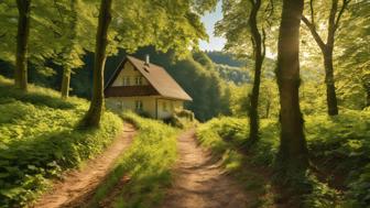 Die besten Wanderhütten in der Umgebung von Mainz entdecken