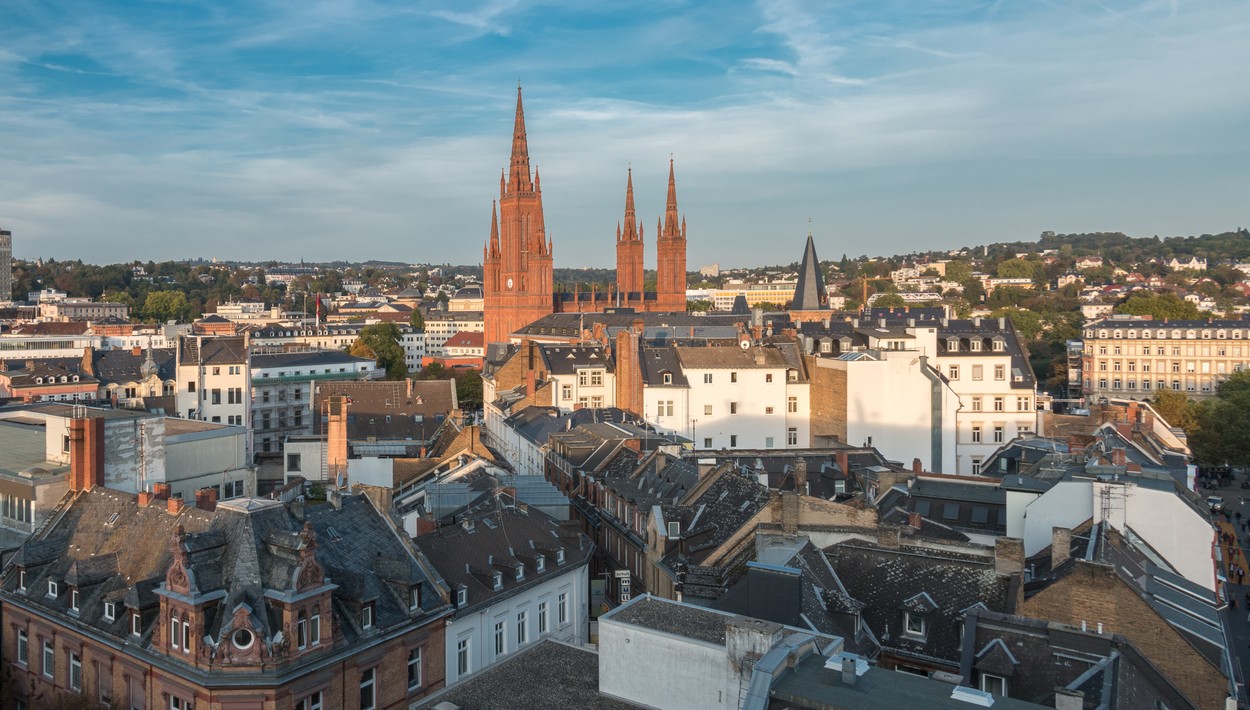 Wiesbaden lässt Stadtgebiet per Luftbild und Laserscan neu vermessen